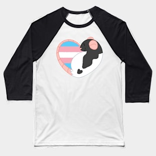 Trans Pride Rat Baseball T-Shirt